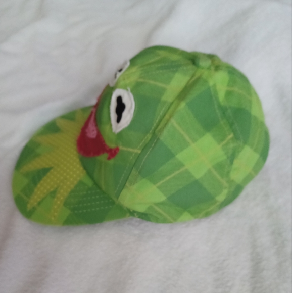 The Muppets Kermit the Frog Hat youth/child Green licensed merch - Picture 3 of 6